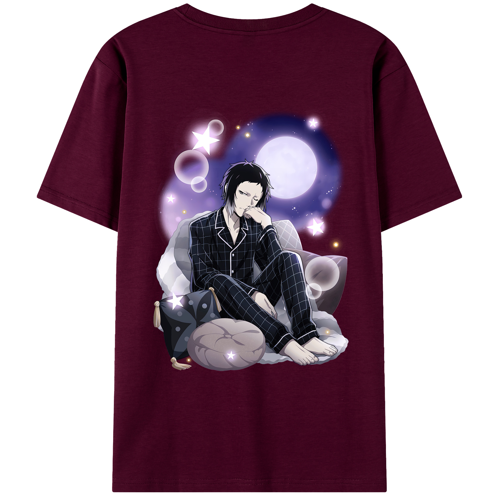 （画像用） 文豪ストレイドッグス Bungo Stray Dogs レディース半袖Tシャツ(バックプリント)